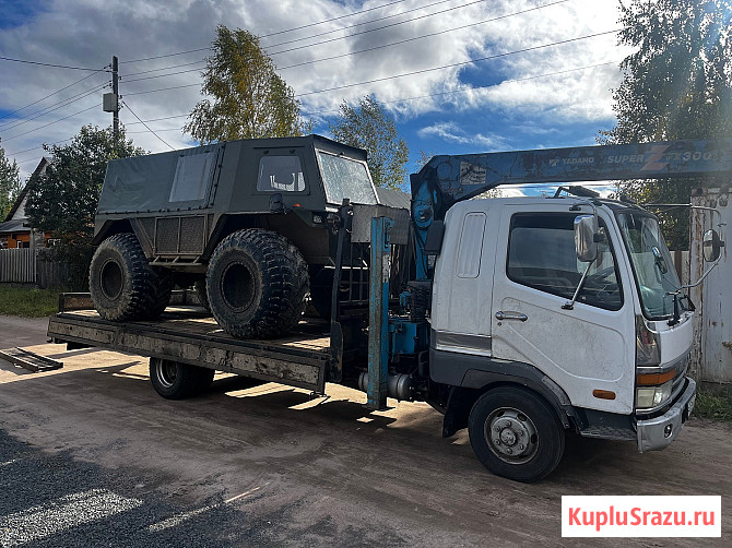 Бережная эвакуация Сходни + лебедка для машину до 5 тонны Братск - изображение 3