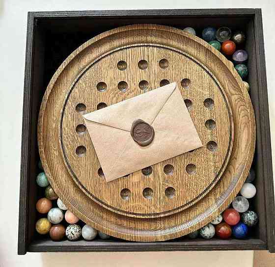 Настольная игра из натурального камня Москва