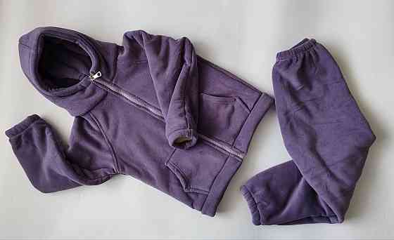 Детский костюм для девочки флисовый 