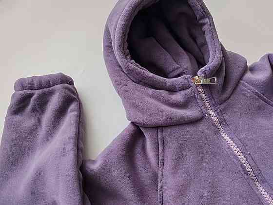 Детский костюм для девочки флисовый 