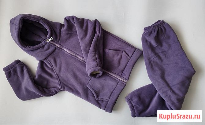 Детский костюм для девочки флисовый  - изображение 1