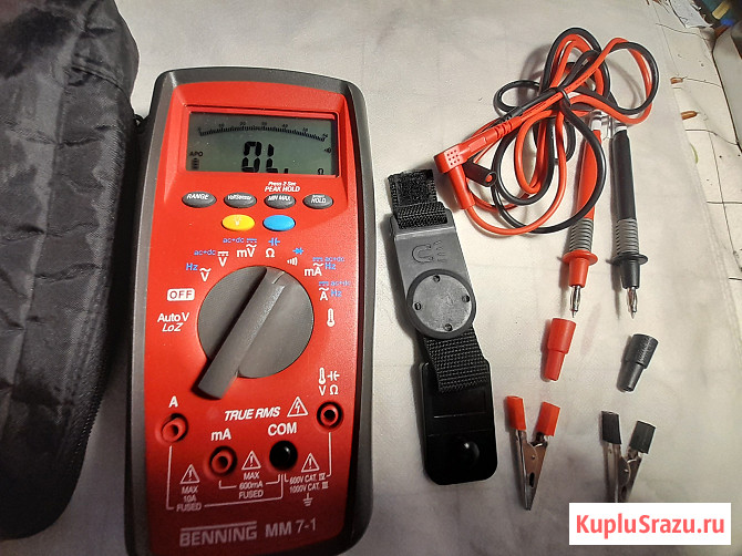 Цифровой мультиметр BENNING MM 7-1 Челябинск - изображение 1
