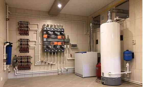 Монтаж систем отопления, водопровода, канализации Подольск