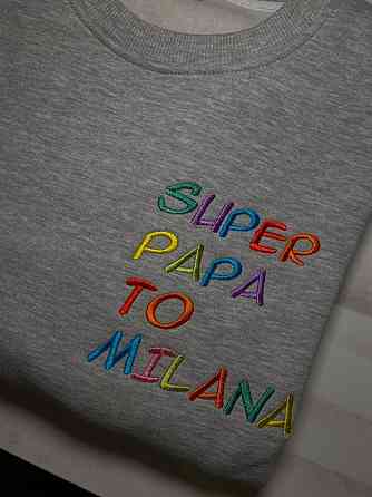 Машинная вышивка на одежде Москва