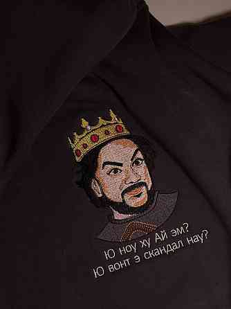 Машинная вышивка на одежде Москва