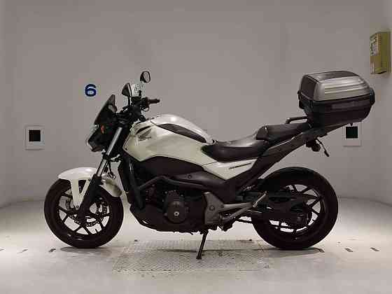 Мотоцикл naked bike Honda NC750S рама RC70 DCT ABS нэйкед байк мотокофр гв 2014 пробег 79 т.км Москва