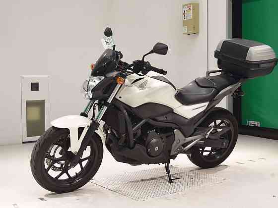 Мотоцикл naked bike Honda NC750S рама RC70 DCT ABS нэйкед байк мотокофр гв 2014 пробег 79 т.км Москва