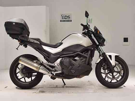 Мотоцикл naked bike Honda NC750S рама RC70 DCT ABS нэйкед байк мотокофр гв 2014 пробег 79 т.км Москва