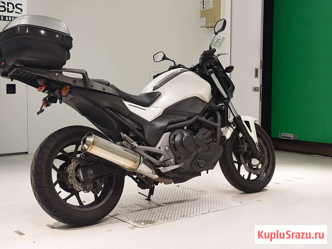 Мотоцикл naked bike Honda NC750S рама RC70 DCT ABS нэйкед байк мотокофр гв 2014 пробег 79 т.км Москва - изображение 4