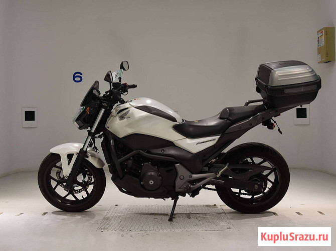 Мотоцикл naked bike Honda NC750S рама RC70 DCT ABS нэйкед байк мотокофр гв 2014 пробег 79 т.км Москва - изображение 2