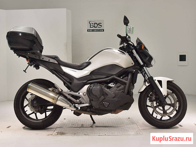 Мотоцикл naked bike Honda NC750S рама RC70 DCT ABS нэйкед байк мотокофр гв 2014 пробег 79 т.км Москва - изображение 1
