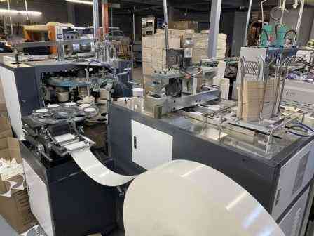 Машина для формовки бумажных чашек ZW-D Санкт-Петербург