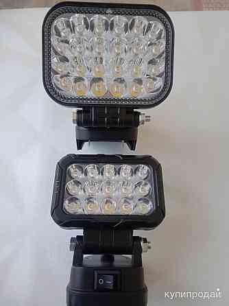 Фонарь светодиодный, мощный, с раздачей через 2 USB Липецк