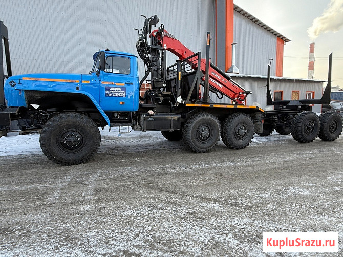 Лесовоз Урал с КМУ отличное состояние Архангельск - изображение 1
