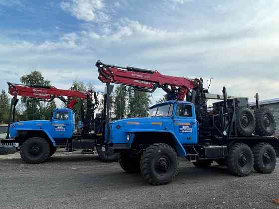 Готов к работе Лесовоз Урал с КМУ без вложений с новым КМУ Уфа