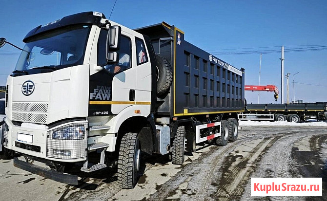 Самосвал FAW CA3310, 8х4, J6P, 420 л.с., объём кузова 35 м3 Челябинск - изображение 1