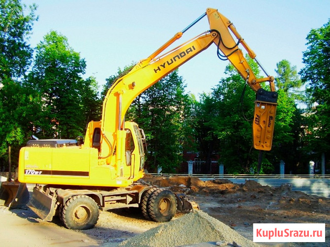Услуга колесного экскаватора с гидромолотом Нижний Новгород - изображение 1