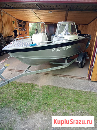 Комплект: Катер UMS-450 c двигателем Сузуки-50 на прицепе Конаково - изображение 4