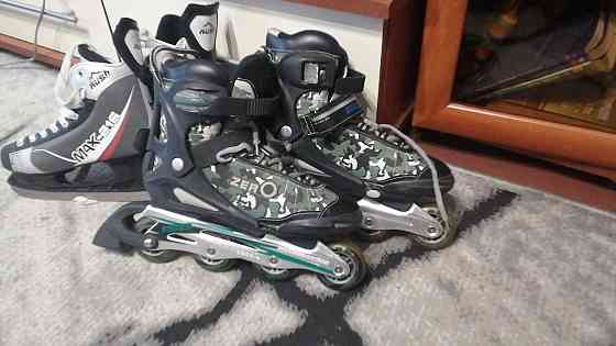 Коньки роликовые мужские Промышленная