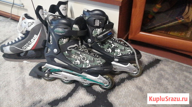 Коньки роликовые мужские Промышленная - изображение 1