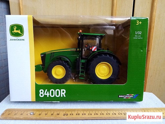 Модель, игрушка, трактор John Deere 8400R Саранск - изображение 3