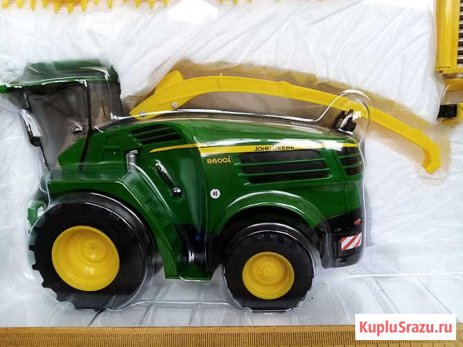 Игрушка, модель -кормоуборочный комбайн John Deere 8600 i Саранск - изображение 3