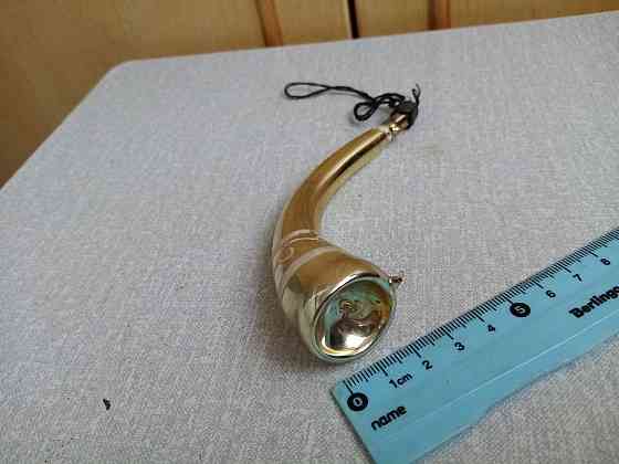 Игрушка ёлочная " Рожок".- 60х 