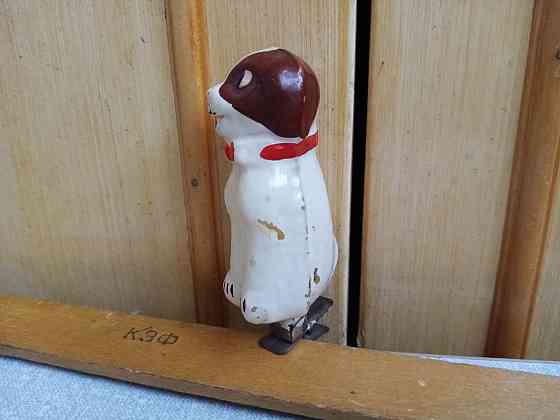 Ёлочная игрушка, собака, щенок, пёс.( СССР-50х ) 