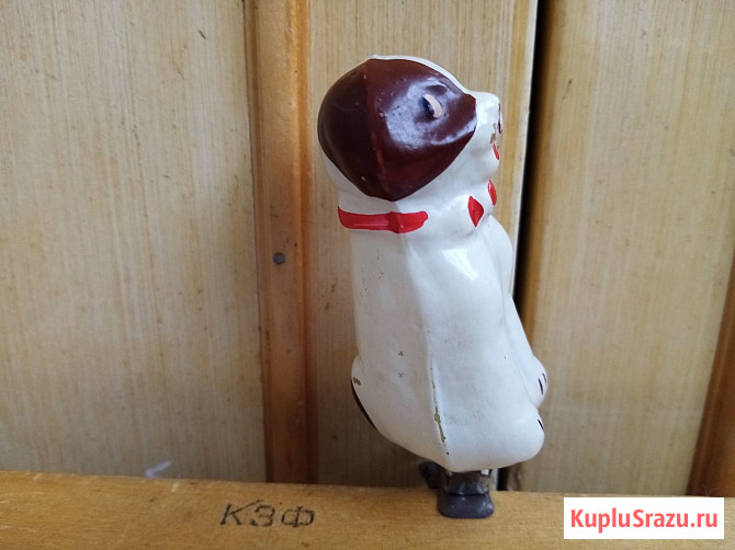 Ёлочная игрушка, собака, щенок, пёс.( СССР-50х )  - изображение 1