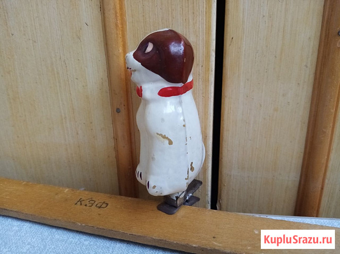 Ёлочная игрушка, собака, щенок, пёс.( СССР-50х )  - изображение 3