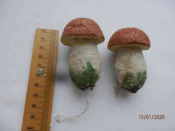 Ёлочная игрушка, гриб СССР 