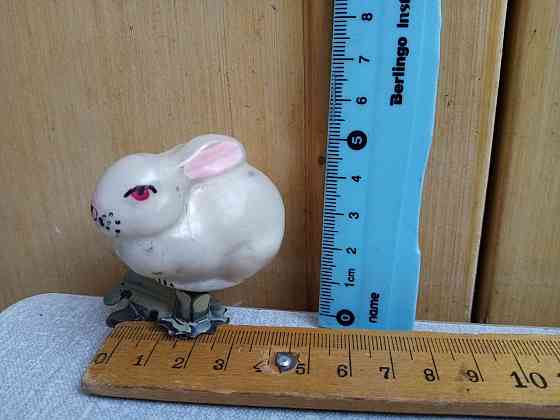 Елочная игрушка ЗАЯЦ , КРОЛИК, ( СССР-50х ) 