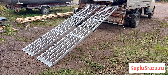 Аппарели для мототехники, минитрактора, миниэкскаватора Москва - изображение 1