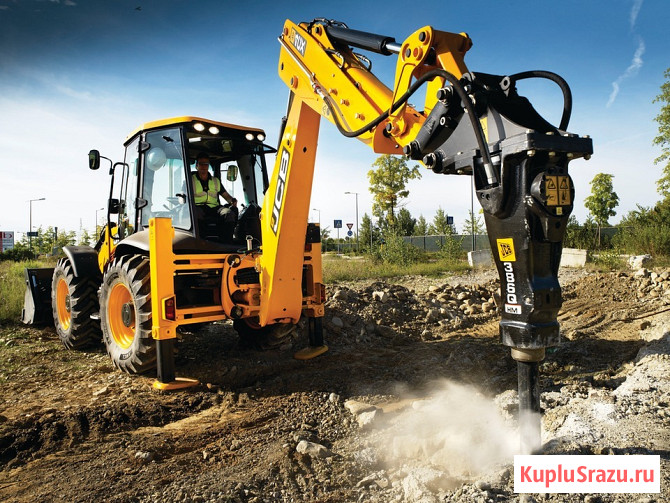 Аренда экскаватора-погрузчика с гидромолотом Нижний Новгород - изображение 1