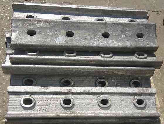 Т-62 ГОСТ 977-88 накладка трамвайная, комплект у нас на складе Владимир