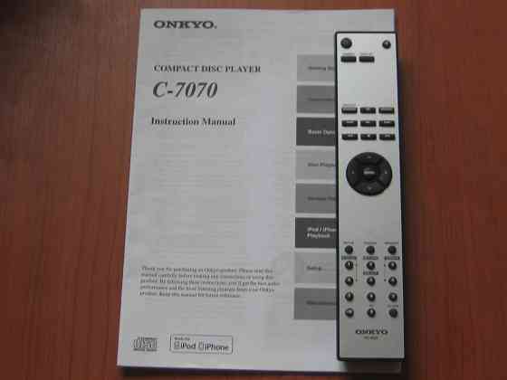 CD проигрыватель (стример) Onkyo C-7070 Silver Архангельск