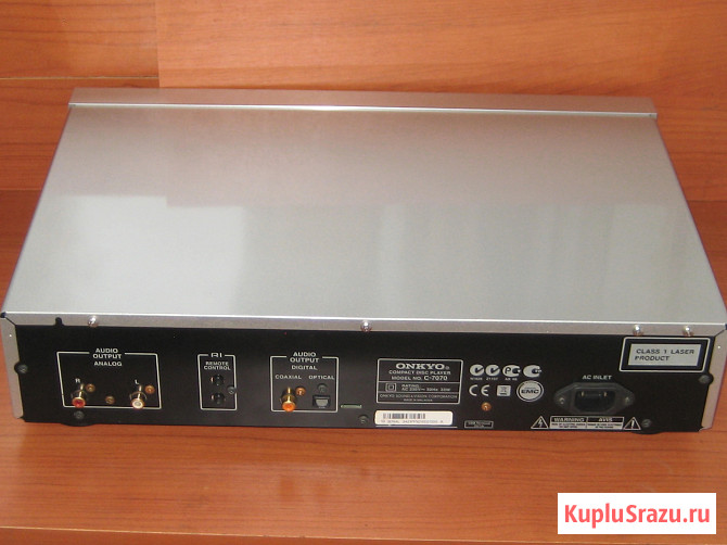 CD проигрыватель (стример) Onkyo C-7070 Silver Архангельск - изображение 4