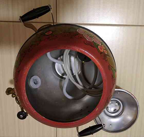 Самовар электрический хохлома 5 литров 1995 год выпуска новый Сыктывкар