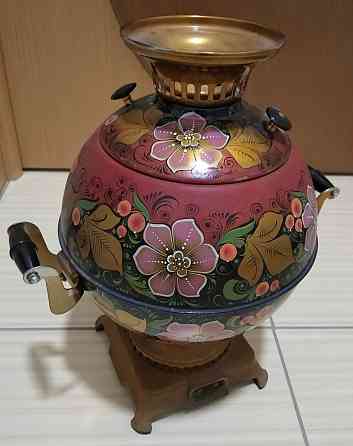 Самовар электрический хохлома 5 литров 1995 год выпуска новый Сыктывкар