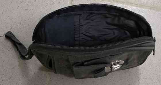 Сумка для документов натуральная кожа чёрный цвет 