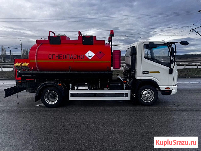 Автотопливозаправщик JAC N-90S, 4х2, бочка 6 куб.м., 2 секции Челябинск - изображение 4