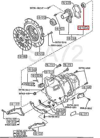 0603-16-103 Сальник вала первичного Mazda Москва