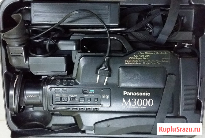 Видеокамера профессиональная Panasonic M3000 VHS Япония Сыктывкар - изображение 1