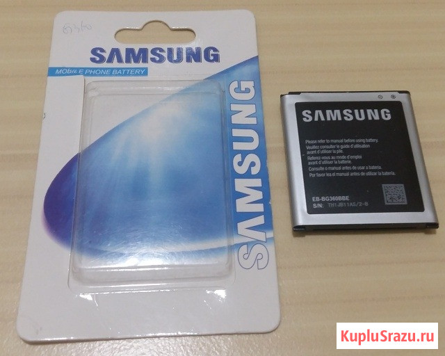 Аккумулятор SAMSUNG EB-BG360BBE Сыктывкар - изображение 3