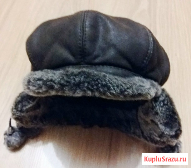 Шапка шляпа женская кожаная Сыктывкар - изображение 2