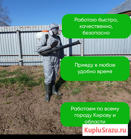 Обработка участка от клещей, комаров, муравьев, борщевика Киров - изображение 4