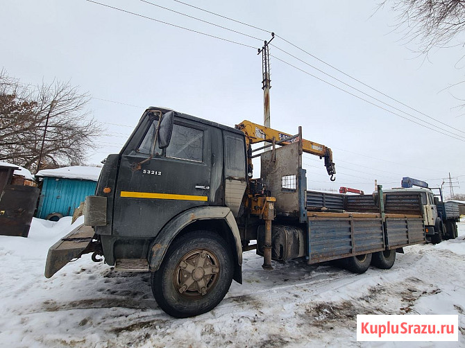 Услуги крана-манипулятора КАМАЗ 10 тонн с КМУ 3 тонны Самара - изображение 1