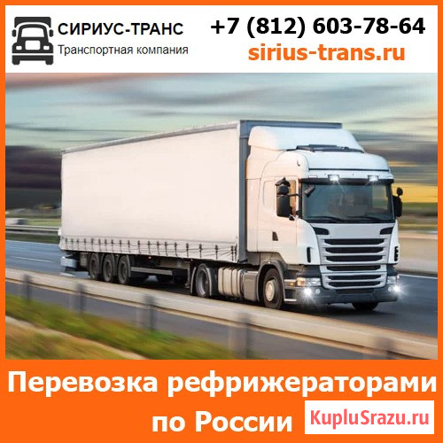 Перевозка рефрижераторами по всей России и стран СНГ компанией Сириус-Транс Омск - изображение 1