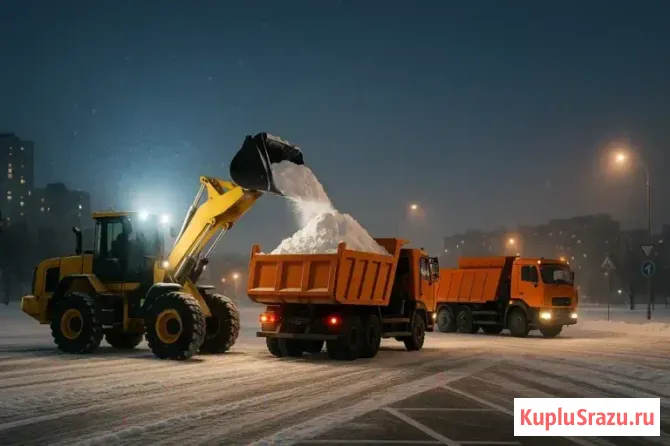 Профессиональная уборка и вывоз снега с применением спецтехники Архангельск - изображение 1